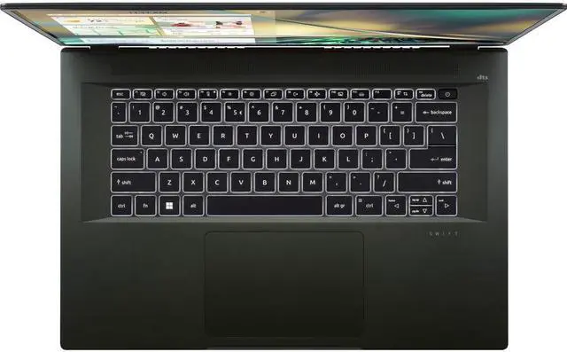 Alt view image 2 of 8 - Acer Swift Edge SFA16-41 SFA16-41-R8LA 16" Notebook - WQUXGA - 3840 x 2400 - AMD Ryzen 7 PRO 6850U Octa-core (8 Core) 2.70 GHz - 16 GB Total RAM - 1 TB SSD - Black
