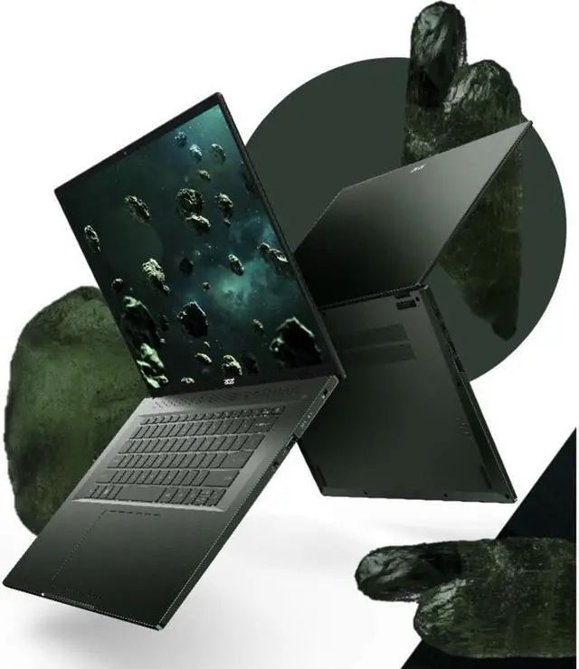 Alt view image 7 of 8 - Acer Swift Edge SFA16-41 SFA16-41-R8LA 16" Notebook - WQUXGA - 3840 x 2400 - AMD Ryzen 7 PRO 6850U Octa-core (8 Core) 2.70 GHz - 16 GB Total RAM - 1 TB SSD - Black