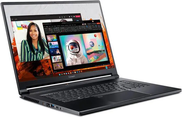 Alt view image 3 of 4 - Acer Laptop ConceptD 5 Intel Core i7-12700H 32 GB LPDDR5 Memory 1 TB PCIe SSD GeForce RTX 3070 Ti Laptop GPU 16.0" Non-Touch Screen Windows 11 Pro 64-bit CN516-73G-70XD
