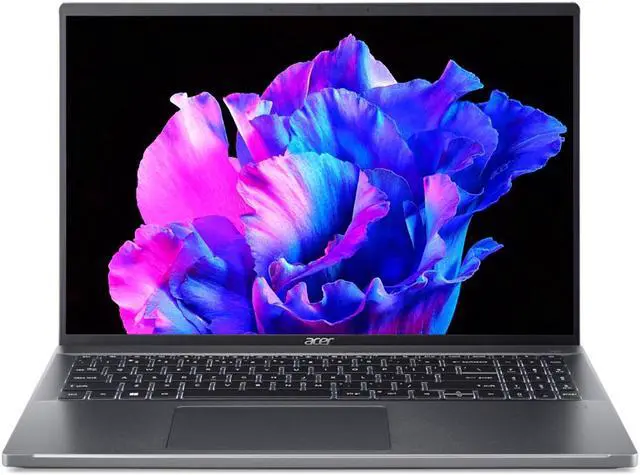 Alt view image 2 of 9 - Acer Laptop Swift Go 16 Intel Core i5-1335U 8 GB LPDDR5 Memory 512 GB PCIe SSD Intel Iris Xe Graphics 16'' Non-Touch Screen Windows 11 Home 64-bit SFG16-71-52SD