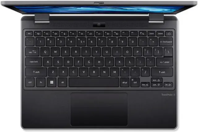 Alt view image 4 of 9 - Acer TravelMate Spin B3 B311R-33 TMB311R-33-C04F 11.6" Touchscreen Convertible 2 in 1 Notebook - HD - 1366 x 768 - Intel N100 Quad-core (4 Core) 800 kHz - 4 GB Total RAM - 128 GB SSD - Black