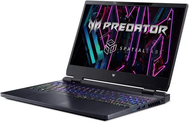 Alt view image 3 of 10 - Acer Predator Helios 3D 15 SpatialLabs Edition - 15.6'' GeForce RTX 4080 Laptop GPU - Intel Core i9-13900HX  - 32GB Memory - 2 TB PCIe SSD - Windows 11 Home - Gaming Laptop - 60 Hz (PH3D15-71-94PP )
