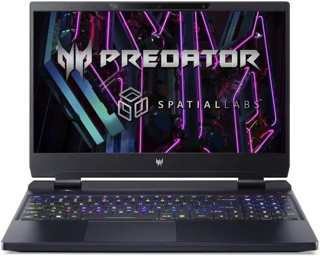 Main image of Acer Predator Helios 3D 15 SpatialLabs Edition - 15.6'' GeForce RTX 4080 Laptop GPU - Intel Core i9-13900HX  - 32GB Memory - 2 TB PCIe SSD - Windows 11 Home - Gaming Laptop - 60 Hz (PH3D15-71-94PP )