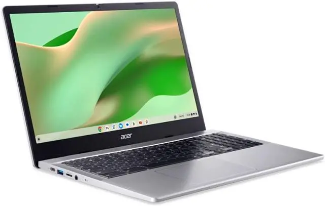 Alt view image 2 of 8 - Acer Chromebook 315 CB315-5HT-C66N 15.6" Touchscreen Chromebook - Full HD - 1920 x 1080 - Intel N100 Quad-core (4 Core) - 8 GB Total RAM - 64 GB Flash Memory - Silver