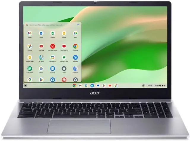 Main image of Acer Chromebook 315 CB315-5HT-C66N 15.6" Touchscreen Chromebook - Full HD - 1920 x 1080 - Intel N100 Quad-core (4 Core) - 8 GB Total RAM - 64 GB Flash Memory - Silver