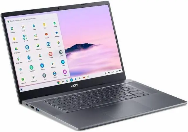 Alt view image 11 of 11 - Acer Chromebook Plus 515 CBE595-1T-58XN 15.6" Touchscreen Chromebook - Full HD - 1920 x 1080 - Intel Core i5 13th Gen i5-1335U Deca-core (10 Core) 1.30 GHz - 8 GB Total RAM - 256 GB SSD - Iron