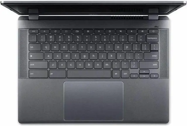 Alt view image 9 of 19 - Acer Chromebook Plus 514 CBE574-1-R5LH 14" Chromebook - WUXGA - 1920 x 1200 - AMD Ryzen 3 7320C Quad-core (4 Core) 2.40 GHz - 8 GB Total RAM - 256 GB SSD - Iron