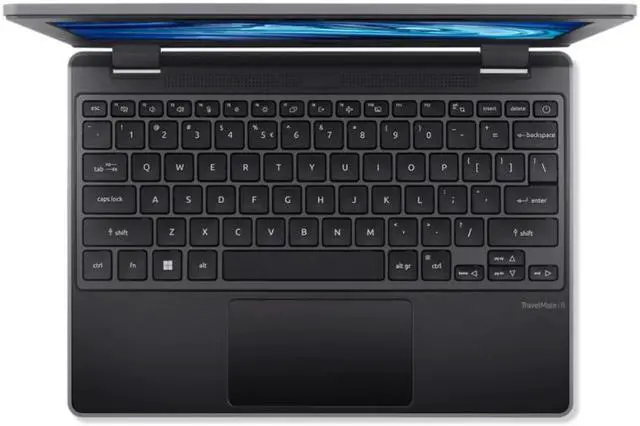 Alt view image 3 of 9 - Acer TravelMate B3 11 B311-33 TMB311-33-P8UG 11.6" Notebook - WXGA - 1366 x 768 - Intel N200 Quad-core (4 Core) 1 GHz - 8 GB Total RAM - 128 GB SSD - Black