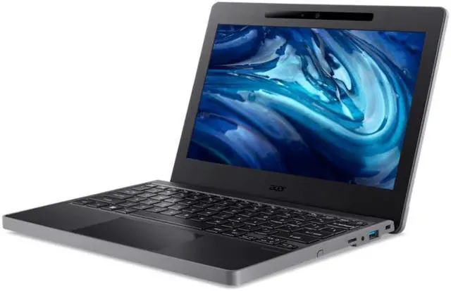 Alt view image 5 of 9 - Acer TravelMate B3 11 B311-33 TMB311-33-P8UG 11.6" Notebook - WXGA - 1366 x 768 - Intel N200 Quad-core (4 Core) 1 GHz - 8 GB Total RAM - 128 GB SSD - Black