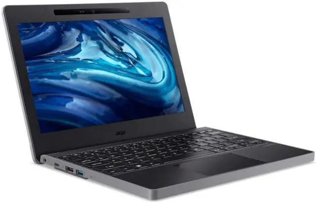 Alt view image 4 of 9 - Acer TravelMate B3 11 B311-33 TMB311-33-P8UG 11.6" Notebook - WXGA - 1366 x 768 - Intel N200 Quad-core (4 Core) 1 GHz - 8 GB Total RAM - 128 GB SSD - Black