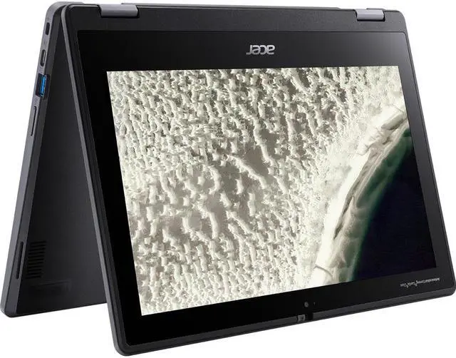 Alt view image 8 of 18 - Acer Chromebook Spin 511 R753T R753T-C2MY 11.6" Touchscreen Convertible 2 in 1 Chromebook - HD - 1366 x 768 - Intel Celeron N4500 Dual-core (2 Core) 1.10 GHz - 8 GB RAM - 32 GB Flash Memory - Black