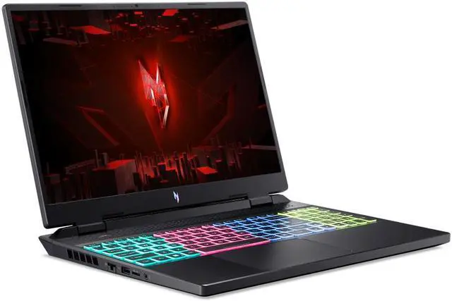 Alt view image 2 of 8 - Acer Nitro 16 - 16'' GeForce RTX 4070 Laptop GPU - AMD Ryzen 7 7840HS  - 16GB Memory - 1 TB PCIe SSD - Windows 11 Home 64-bit - Gaming Laptop - 165 Hz IPS (AN16-41-R9ZH )
