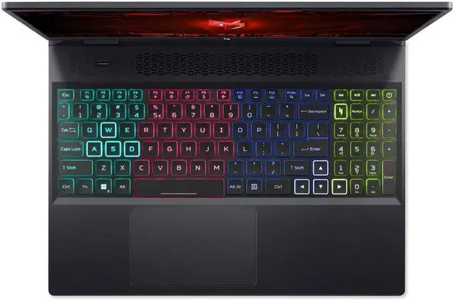 Alt view image 5 of 8 - Acer Nitro 16 - 16'' GeForce RTX 4070 Laptop GPU - AMD Ryzen 7 7840HS  - 16GB Memory - 1 TB PCIe SSD - Windows 11 Home 64-bit - Gaming Laptop - 165 Hz IPS (AN16-41-R9ZH )