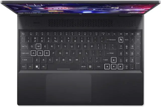 Alt view image 6 of 8 - Acer Nitro 16 - 16'' GeForce RTX 4070 Laptop GPU - AMD Ryzen 7 7840HS  - 16GB Memory - 1 TB PCIe SSD - Windows 11 Home 64-bit - Gaming Laptop - 165 Hz IPS (AN16-41-R9ZH )