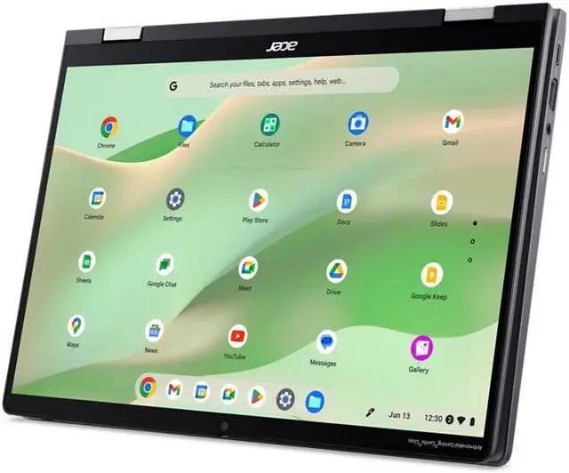 Alt view image 3 of 9 - Acer Chromebook Spin 714 CP714-2WN CP714-2WN-3338 14" Touchscreen 2 in 1 Chromebook - WUXGA - 1920 x 1200 - Intel Core i3 13th Gen i3-1315U Hexa-core (6 Core) 1.20 GHz - 8 GB Total RAM - 128 GB SSD - Iron