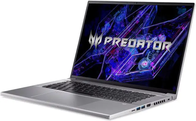 Alt view image 2 of 14 - Acer Predator Triton Neo 16 - 16"  Intel Core Ultra 9 185H - GeForce RTX 4070 Laptop GPU - 32 GB LPDDR5X - 1 TB PCIe SSD - Windows 11 Home 64-bit - Gaming Laptop (PTN16-51-932N )