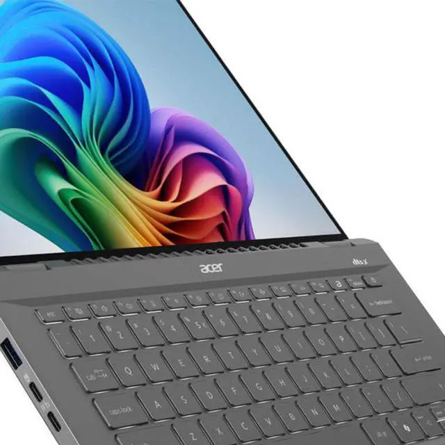 Alt view image 4 of 10 - Acer Laptop Swift 14.5" Qualcomm AI Copilot+ PC 16GB LPDDR5X Onboard Memory 1TB PCIe Gen 4 SSD 14.5" Windows 11 Home SF14-11-X128