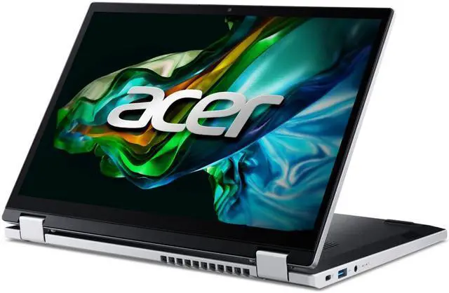Alt view image 5 of 9 - Acer Aspire 3 Spin 14 Intel Core i3-N305 8GB Memory 256 GB PCIe SSD Intel UHD Graphics 14" Touch Screen 1920 x 1080 Convertible 2-in-1 Laptop Windows 11 in S mode A3SP14-31PT-38YA