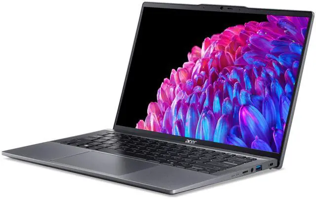 Alt view image 4 of 8 - Acer Swift Go 14 14.0" Touchscreen Laptop R5 8645HS AMD Radeon 760M 8GB RAM 512 GB PCIe SSD Windows 11 Home SFG14-63T-R2WQ