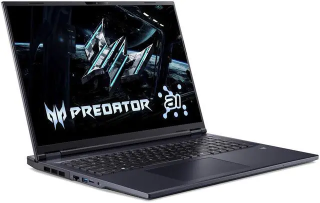 Alt view image 3 of 11 - Acer Predator Helios Neo 18 AI - 18.0" Intel Core Ultra 9 275HX - GeForce RTX 5070 Ti Laptop GPU - 2.10 GHz - 16GB Memory - 1 TB PCIe SSD - Windows 11 Home Gaming Laptop - 240 Hz IPS (PHN18-72-92Y3 )