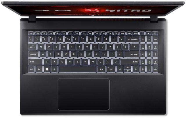 Alt view image 8 of 19 - Acer Nitro V - 15.6" GeForce RTX 4050 Laptop GPU - Intel Core i7-13620H - 16GB Memory - 512 GB PCIe SSD - Windows 11 Home - 144 Hz IPS - Gaming Laptop with Acer Gaming Controller (ANV15-51-717H )