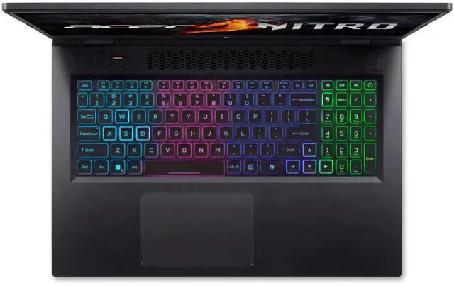 Alt view image 3 of 5 - Acer Nitro 17 - 17.3" Intel Core i7-14650HX GeForce RTX 4060 Laptop GPU - Up to 5.2GHz - 16 GB DDR5 Memory - 1 TB PCIe SSD - Windows 11 Home Gaming Laptop - 165 Hz IPS (AN17-72-734A )