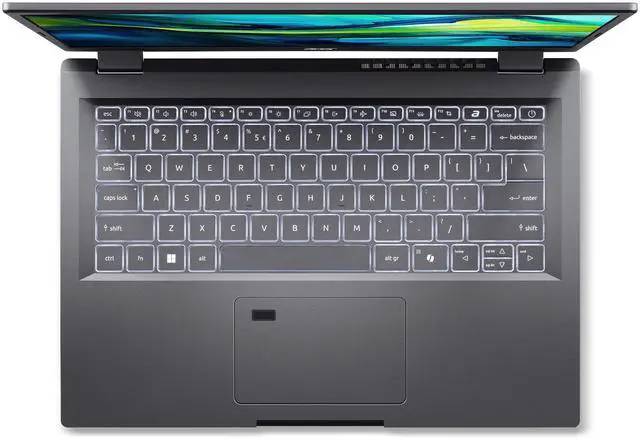 Alt view image 12 of 18 - Acer Aspire 14 14.0" WUXGA Intel Core 7 150U  RTX 2050 Laptop 16GB Memory 1 TB PCIe SSD Windows 11 Home A14-51GM-771W