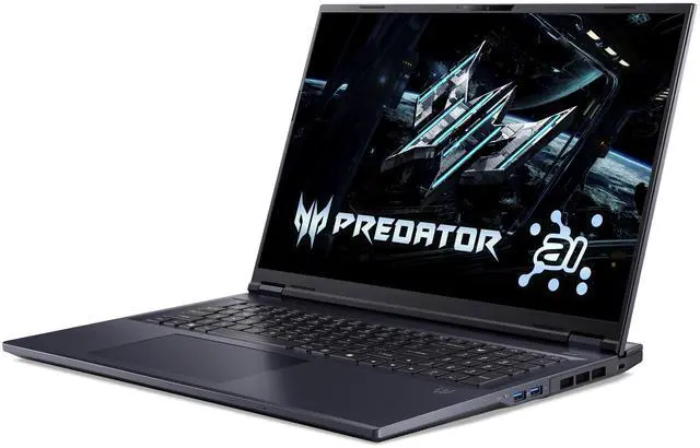 Alt view image 3 of 11 - Acer Predator Helios Neo 18 AI - 18" WQXGA 240 Hz - Intel Core Ultra 9 275HX - GeForce RTX 5070 Ti Laptop GPU - 16GB DDR5 Memory - 1TB PCIe SSD - Windows 11 Home (NH.QVLAA.001 )