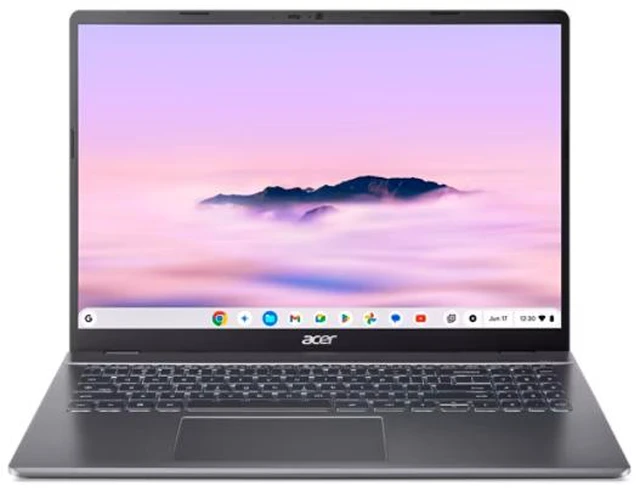 Main image of Acer Chromebook Plus Enterprise 516 CBE596-1T-58PL 16" Touchscreen Clamshell Chromebook - Intel Core 5 120U - 16 GB - 256 GB PCI Express NVMe 4.0 SSD - ChromeOS - Webcam - Wi-Fi 7 - NX.W21AA.002