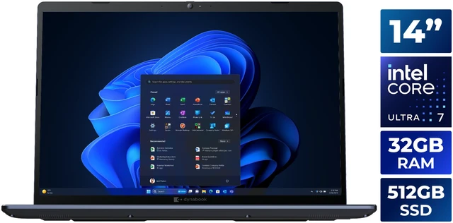 Main image of Dynabook Tecra 14.0" Intel Core Ultra 7 255U 32GB Memory DDR5 5600 512GB NVMe SSD Windows 11 Pro A40-M-K