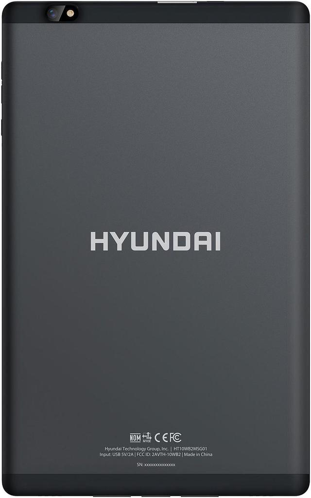 Alt view image 7 of 8 - Hyundai Hytab Plus HT10WB2MSG01 3GB Memory 32GB Flash Storage 10.1" 1280 x 800 Tablet PC Android 11 (Go edition) Space Gray
