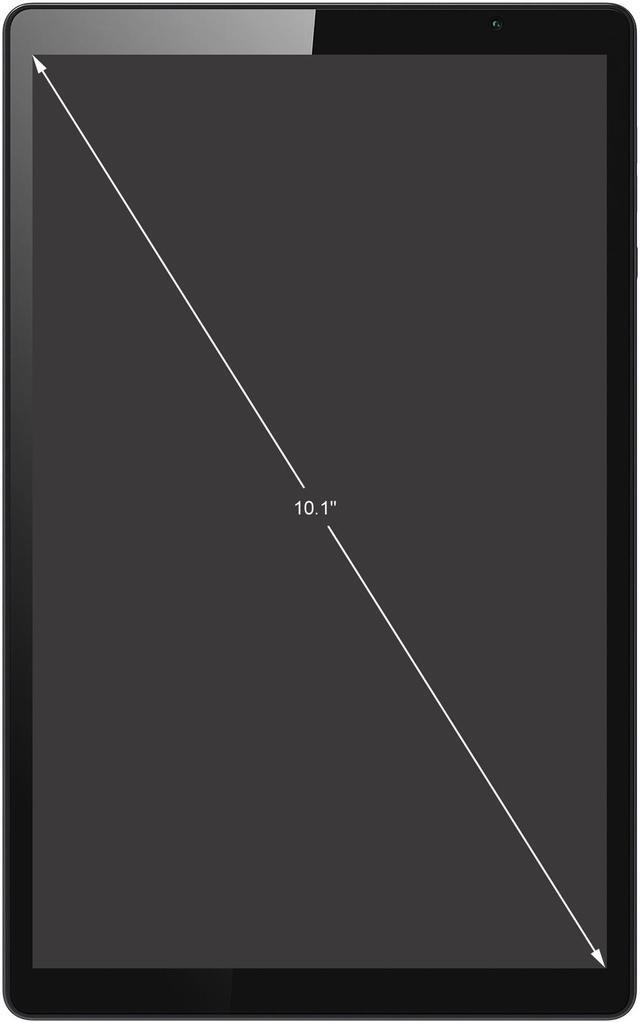 Alt view image 2 of 8 - Hyundai Hytab Plus HT10WB2MSG01 3GB Memory 32GB Flash Storage 10.1" 1280 x 800 Tablet PC Android 11 (Go edition) Space Gray