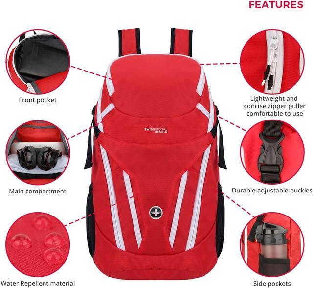 Red Drip Backpack  Buy Backpack Online — WearHotBox