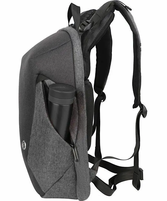 Alt view image 3 of 8 - Swissdigital COSMO 3.0 Massage Backpack - Durable - TSA-Approved Bag with Patented Massage System - USB Charging Port - RFID Protection - Padded Laptop Compartment - Fits up to 16" Laptop  SD1514M