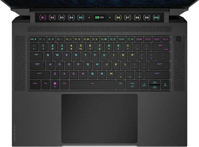 Alt view image 12 of 20 - Corsair CN-9000003-NA Gaming Laptop AMD Ryzen 7 6800HS 3.20 GHz 16.0" QHD+ 240 Hz IPS CHERRY MX Mechanical Keyswitches 2x USB4 Windows 11 Home 64-bit