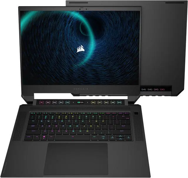 Alt view image 18 of 20 - Corsair CN-9000003-NA Gaming Laptop AMD Ryzen 7 6800HS 3.20 GHz 16.0" QHD+ 240 Hz IPS CHERRY MX Mechanical Keyswitches 2x USB4 Windows 11 Home 64-bit