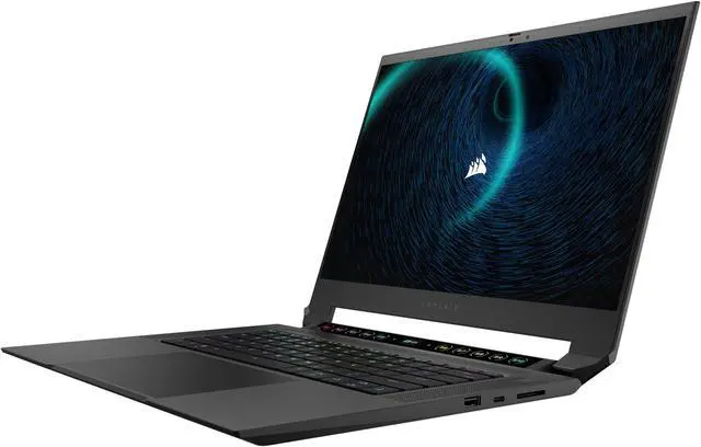 Alt view image 2 of 20 - Corsair CN-9000003-NA Gaming Laptop AMD Ryzen 7 6800HS 3.20 GHz 16.0" QHD+ 240 Hz IPS CHERRY MX Mechanical Keyswitches 2x USB4 Windows 11 Home 64-bit