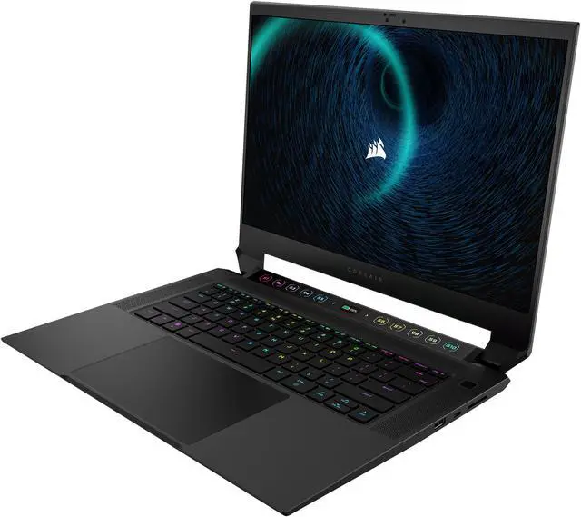 Alt view image 5 of 20 - Corsair CN-9000003-NA Gaming Laptop AMD Ryzen 7 6800HS 3.20 GHz 16.0" QHD+ 240 Hz IPS CHERRY MX Mechanical Keyswitches 2x USB4 Windows 11 Home 64-bit