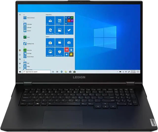 Alt view image 11 of 20 - Lenovo Legion 5 - 17.3" - Intel Core i7-10750H - GeForce RTX 2060 - 16 GB DDR4 - 512 GB SSD - Windows 10 Home - Gaming Laptop (81Y8004SUS)