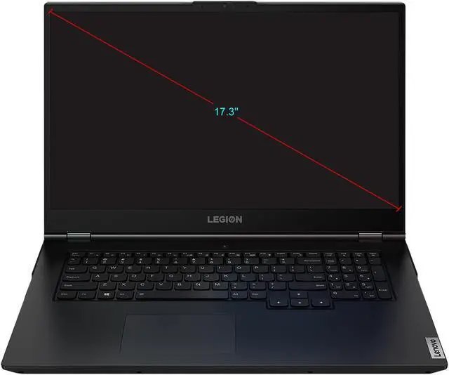 Alt view image 12 of 20 - Lenovo Legion 5 - 17.3" - Intel Core i7-10750H - GeForce RTX 2060 - 16 GB DDR4 - 512 GB SSD - Windows 10 Home - Gaming Laptop (81Y8004SUS)