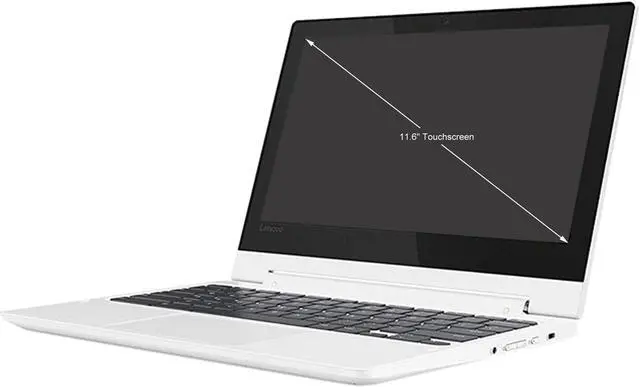 Alt view image 2 of 2 - Lenovo C330 Chromebook MediaTek MT8173C 4GB Memory 64 GB eMMC SSD 11.6" Touch Screen Chrome OS 81HY0000US