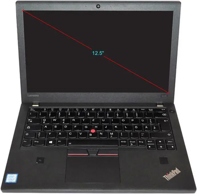 Alt view image 2 of 2 - Lenovo Grade A Laptop ThinkPad Intel Core i5-6300U 8GB Memory 256 GB SSD Intel HD Graphics 520 12.5" Windows 10 Pro 64-bit X270