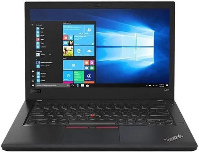 Main image of Lenovo Laptop Ryzen 5 Pro 2500U (2.0 GHz) 16GB Memory 256 GB SSD 14.0" Windows 10 Pro 64bit A485