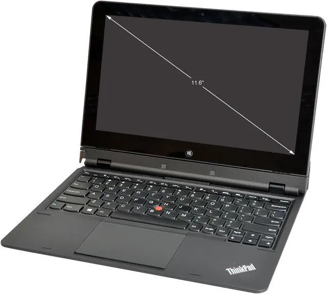 Alt view image 2 of 7 - Lenovo Laptop Intel Core i5-3427U 4GB Memory 128 GB SSD 11.6" Windows 10 Pro 64bit Helix