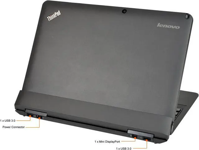 Alt view image 7 of 7 - Lenovo Laptop Intel Core i5-3427U 4GB Memory 128 GB SSD 11.6" Windows 10 Pro 64bit Helix