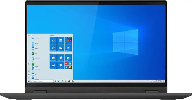 Alt view image 2 of 19 - Lenovo Flex 5 15ALC05 AMD Ryzen 7 5700U 16GB Memory 512 GB PCIe SSD AMD Radeon Graphics 15.6" Touch Screen 1920 x 1080 Convertible 2-in-1 Laptop Windows 10 Home 64-bit 82HV003QUS