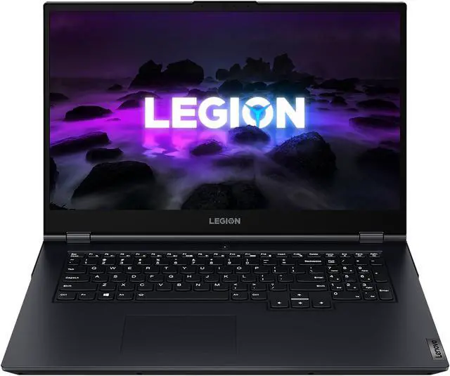 Main image of Lenovo Legion 5 17ACH6H - 17.3" GeForce RTX 3060 Laptop GPU - AMD Ryzen 7 5800H  - 16GB Memory - 512 GB PCIe SSD - Windows 11 Home 64-bit - Gaming Laptop - 144 Hz IPS (82JY009EUS )