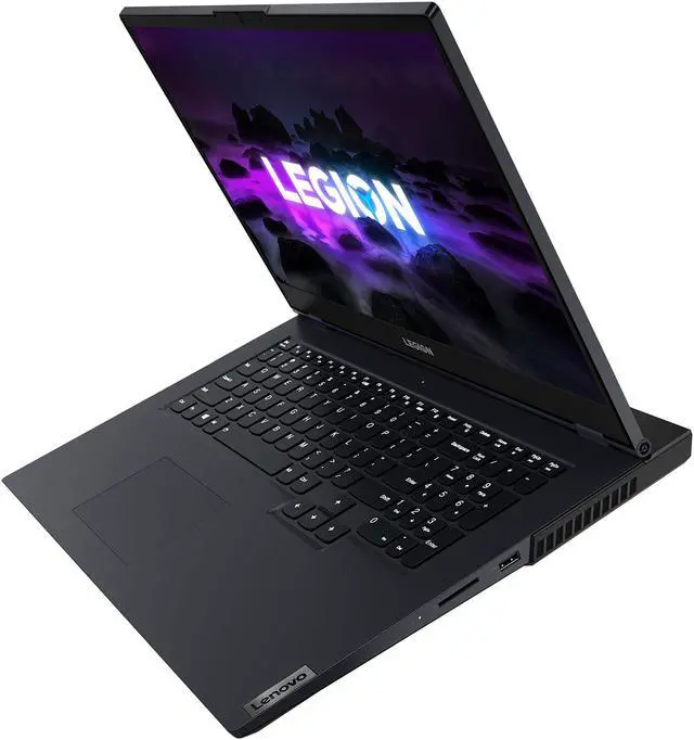 Alt view image 6 of 19 - Lenovo Legion 5 17ACH6H - 17.3" GeForce RTX 3060 Laptop GPU - AMD Ryzen 7 5800H  - 16GB Memory - 512 GB PCIe SSD - Windows 11 Home 64-bit - Gaming Laptop - 144 Hz IPS (82JY009EUS )