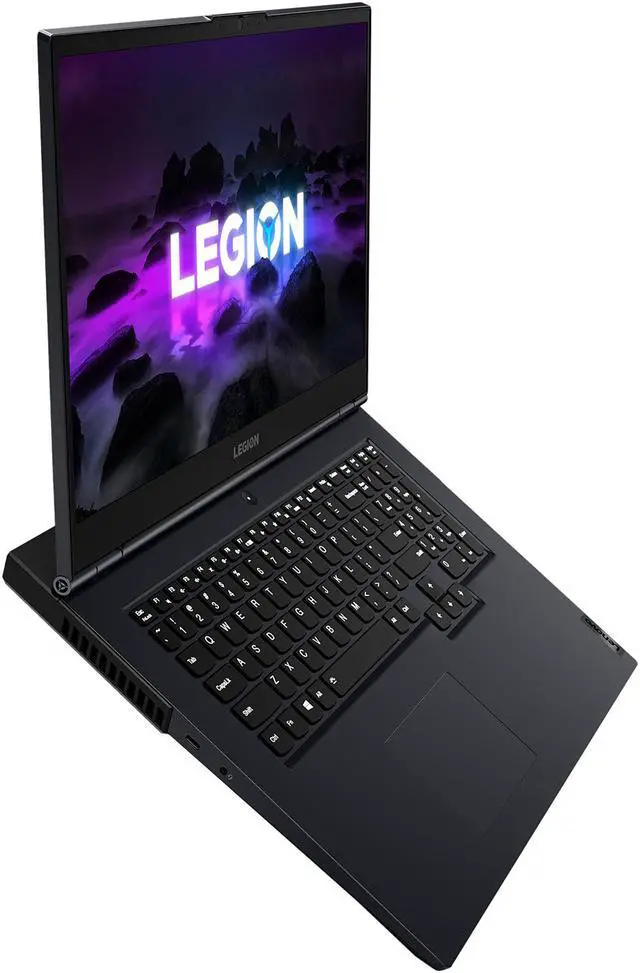 Alt view image 8 of 19 - Lenovo Legion 5 17ACH6H - 17.3" GeForce RTX 3060 Laptop GPU - AMD Ryzen 7 5800H  - 16GB Memory - 512 GB PCIe SSD - Windows 11 Home 64-bit - Gaming Laptop - 144 Hz IPS (82JY009EUS )