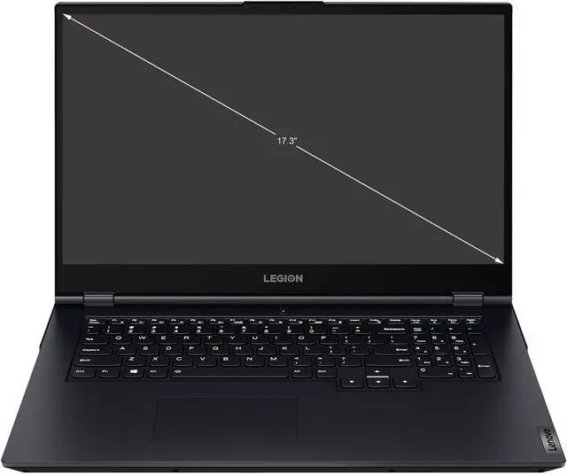 Alt view image 2 of 19 - Lenovo Legion 5 17ACH6H - 17.3" GeForce RTX 3060 Laptop GPU - AMD Ryzen 7 5800H  - 16GB Memory - 512 GB PCIe SSD - Windows 11 Home 64-bit - Gaming Laptop - 144 Hz IPS (82JY009EUS )